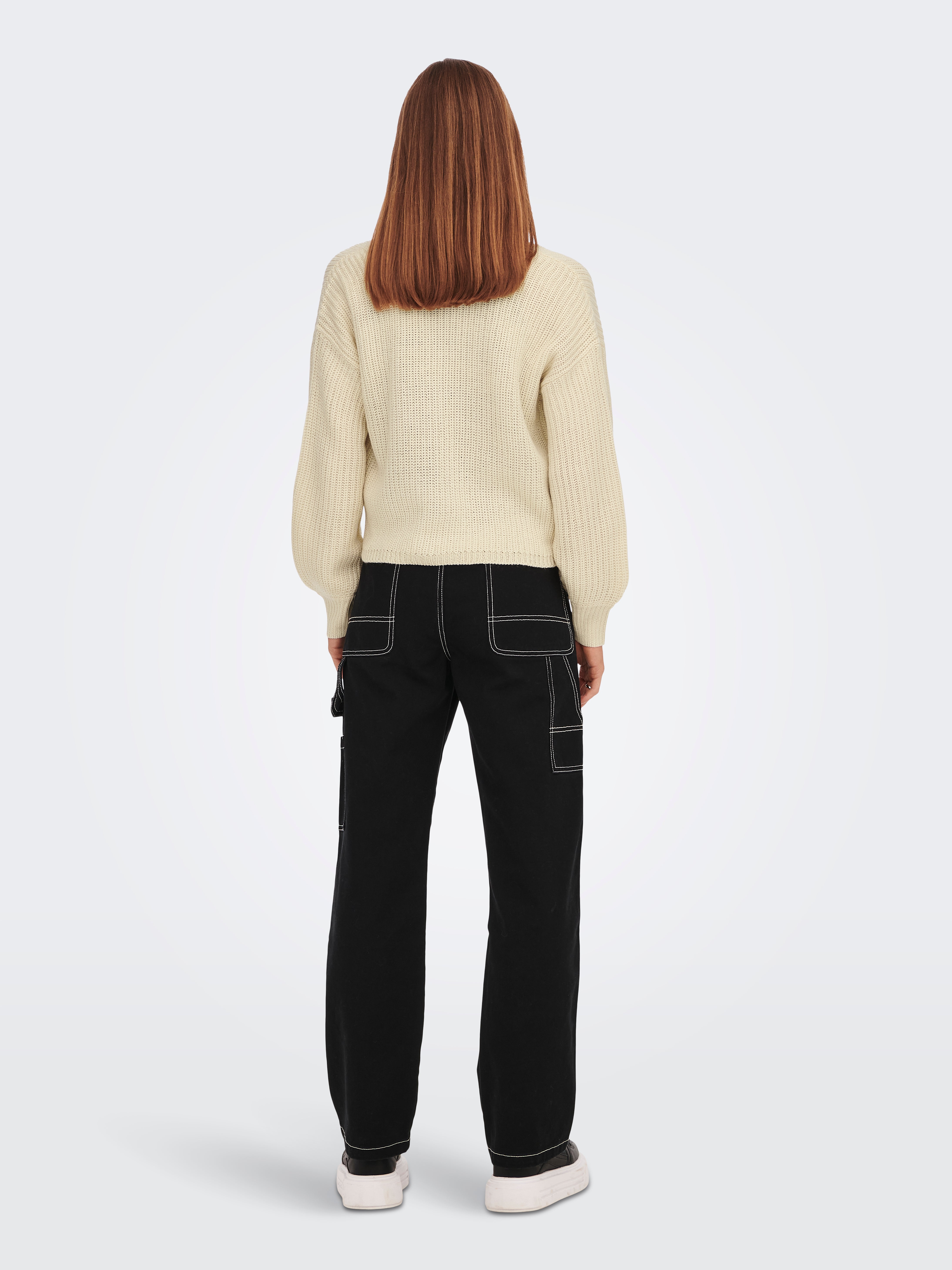 ONLKAROL Strickjacke Oatmeal