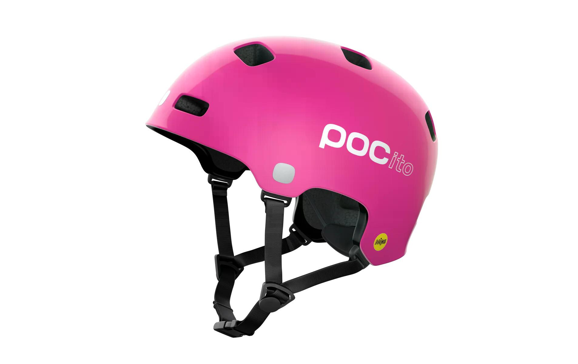 Kinderhelm Crane MIPS Fluorescent PinkKinderfahrradhelm