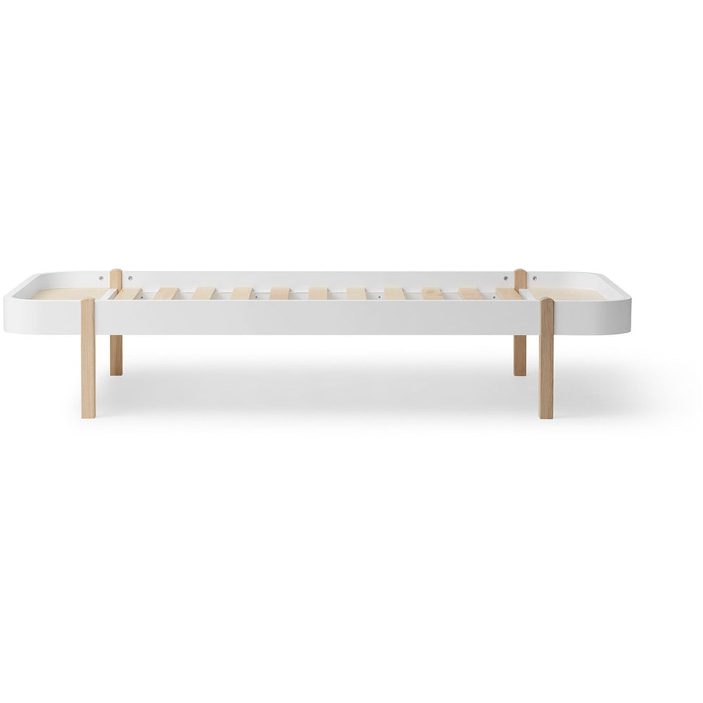 Køb Oliver Furniture Wood Lounger Seng Hvid/Eg