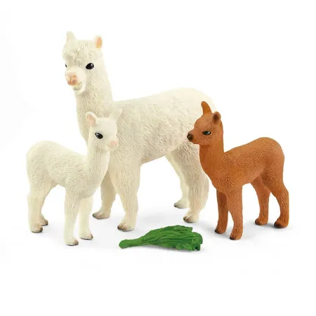 Schleich® 42544 Wild Life - Alpakafamilie