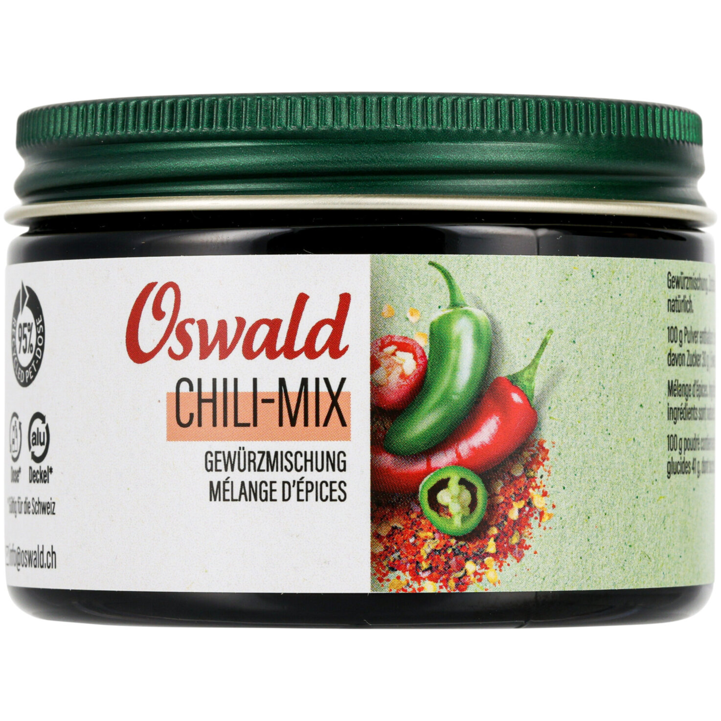 Oswald Naturschätze Würzmischung Chili-Mix