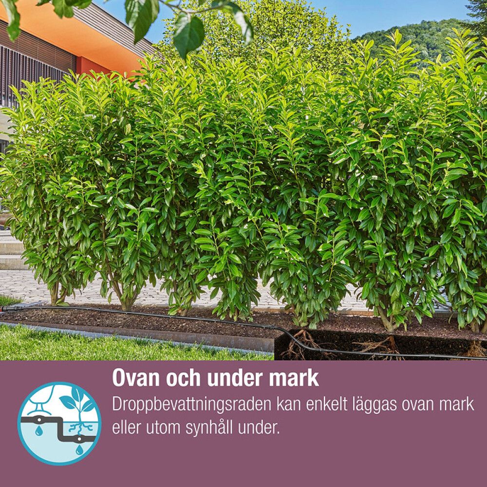 STARTSETT GARDENA MICRO-DRIP-SYSTEM BUSKER/HEKKER 25M