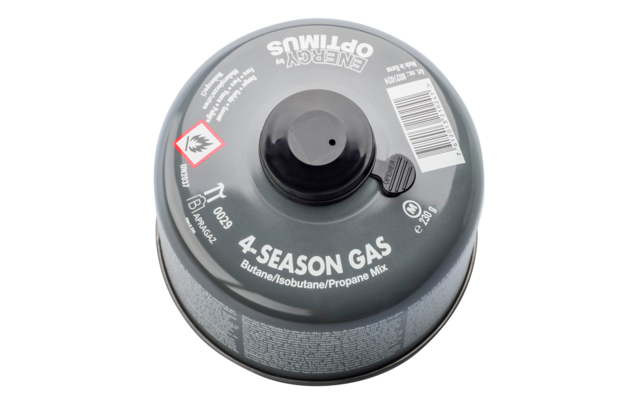 Optimus Gaskartusche 4-Season mit Schraubgewinde & Schutzkappe