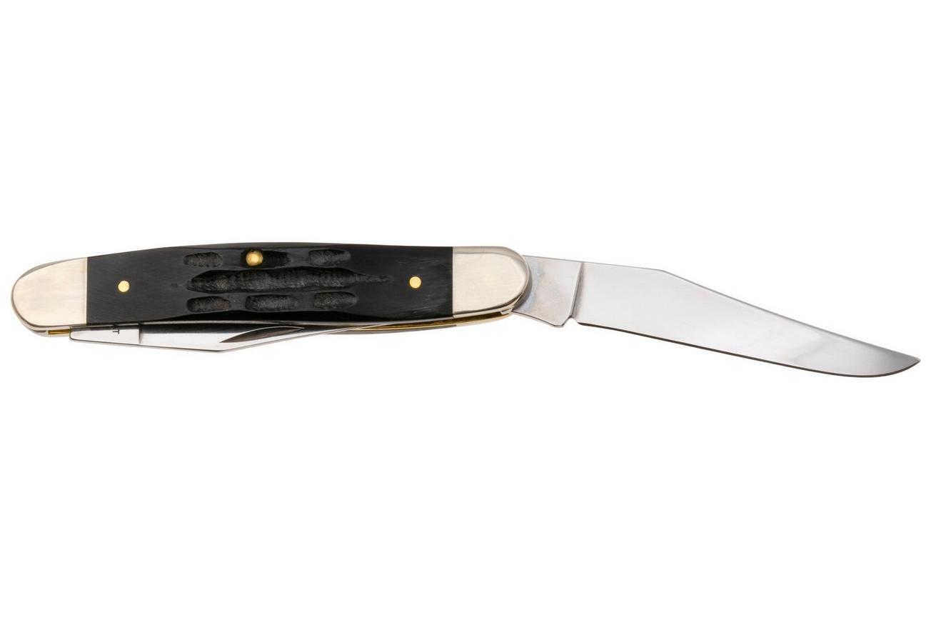 Case Muskrat Jigged Buffalo Horn, 65032, MUSKRAT SS zakmes