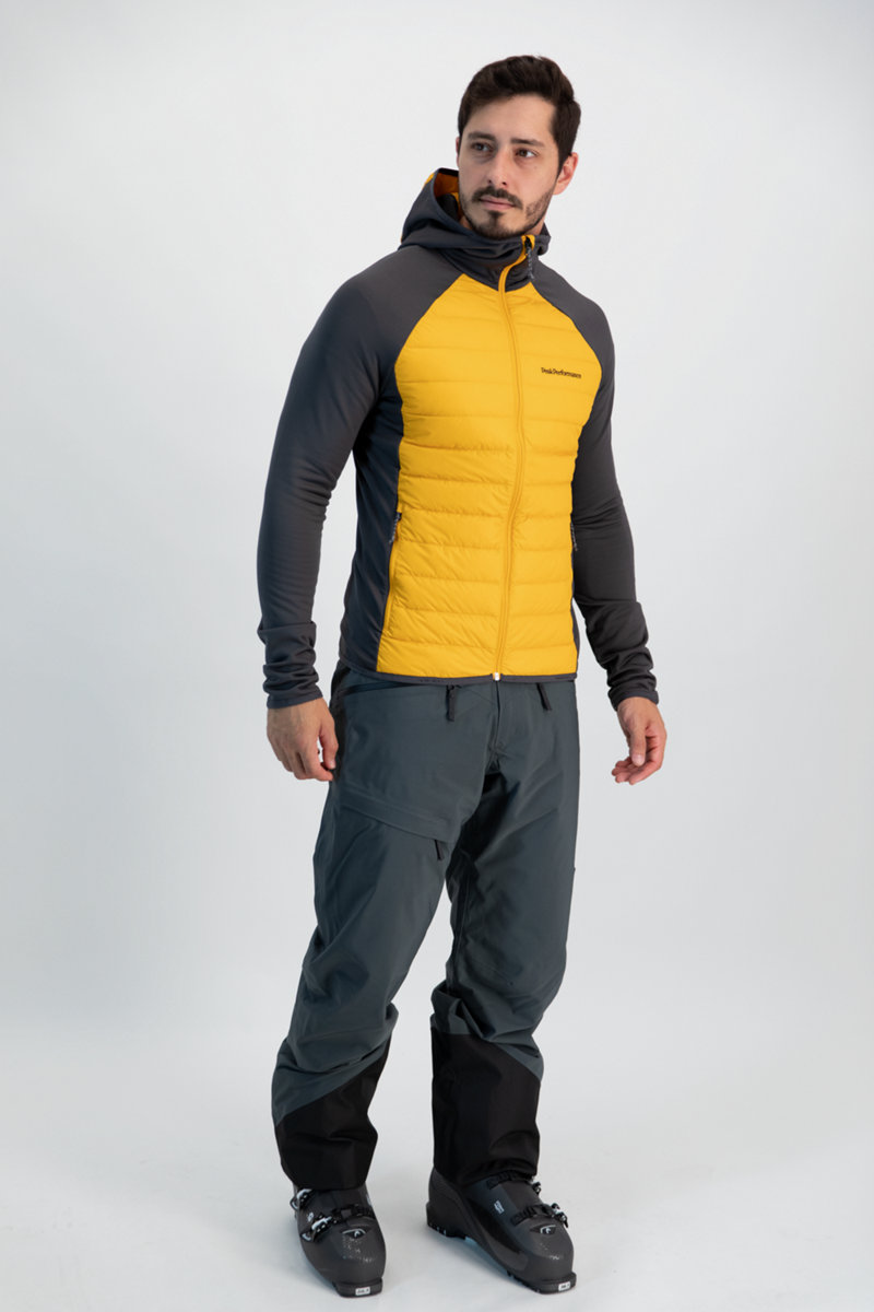 PEAK PERFORMANCE Down Hybrid Hood Herren Daunenjacke