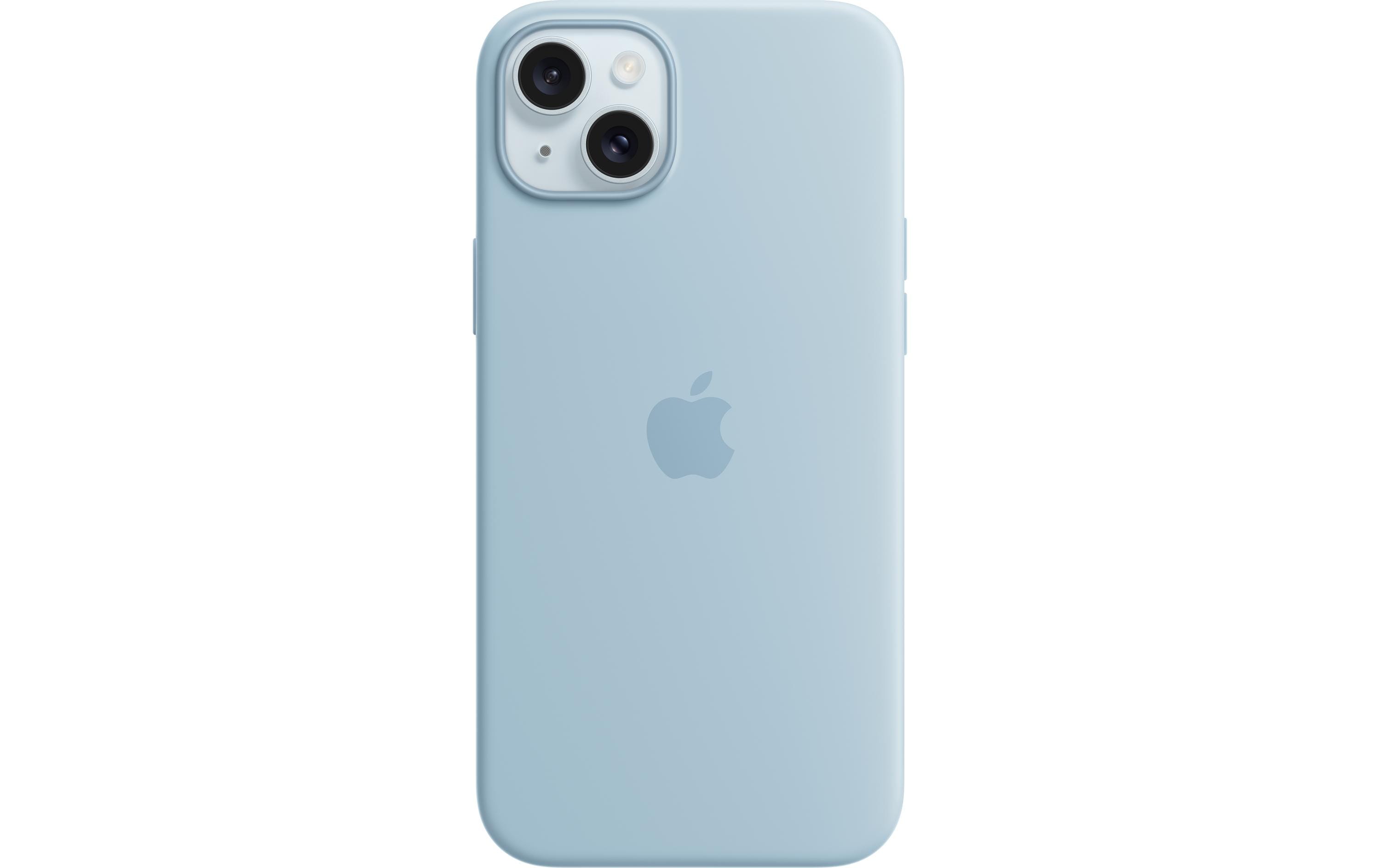 Silicone Case mit MagSafe iPhone 15 PlusSilikon-Backcover mit «MagSafe» für das Apple iPhone 15 Plus