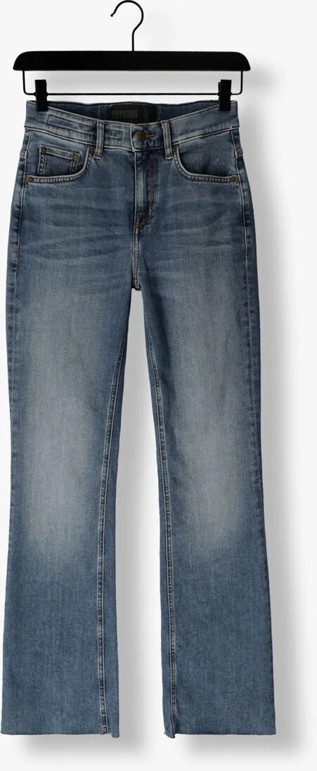DRYKORN blauwe drykorn flared jeans far