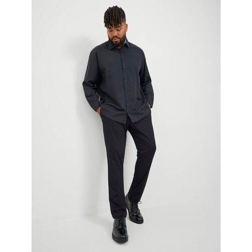 Jack & Jones - 12250503 MARCO JJCOOPER CHINO-BLACK Negro