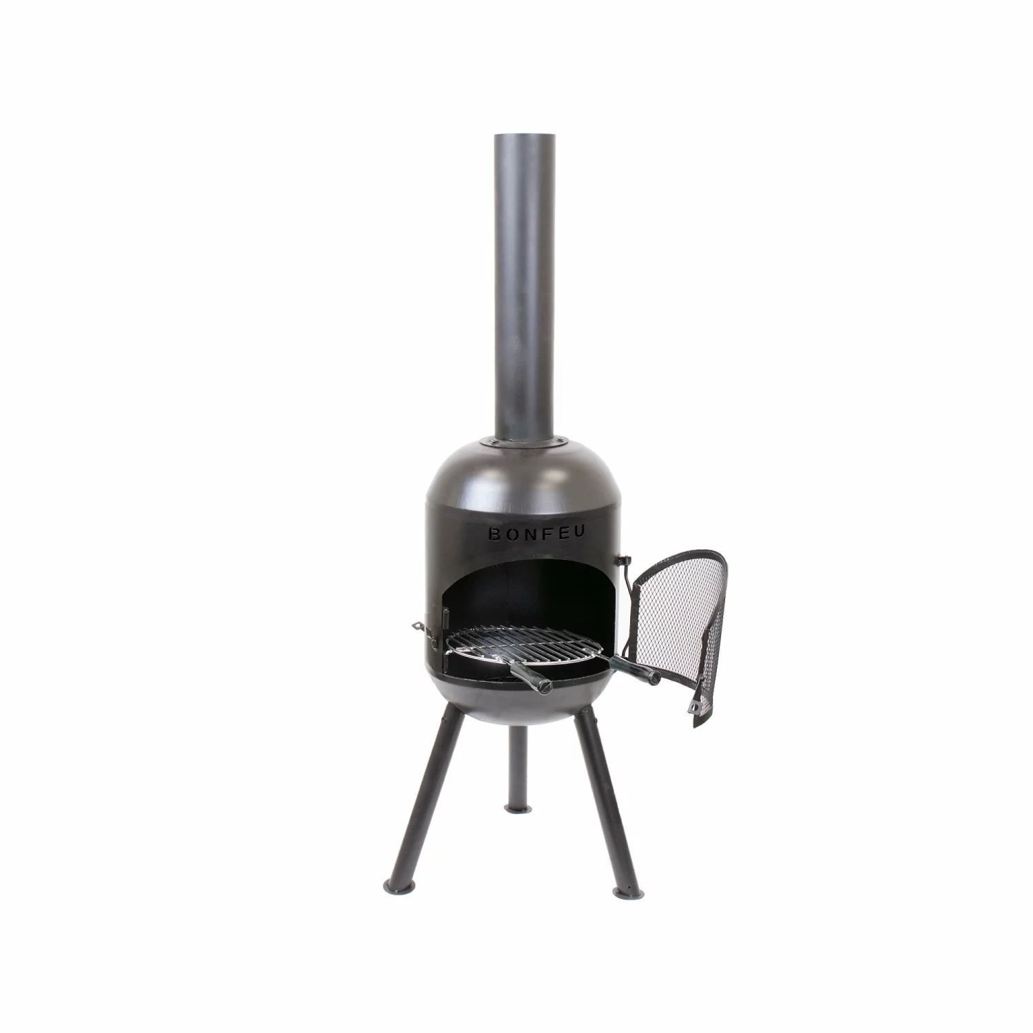 BonFeu 3401 Tuinhaard BonSolo - Zwart - 126cm - 34cm