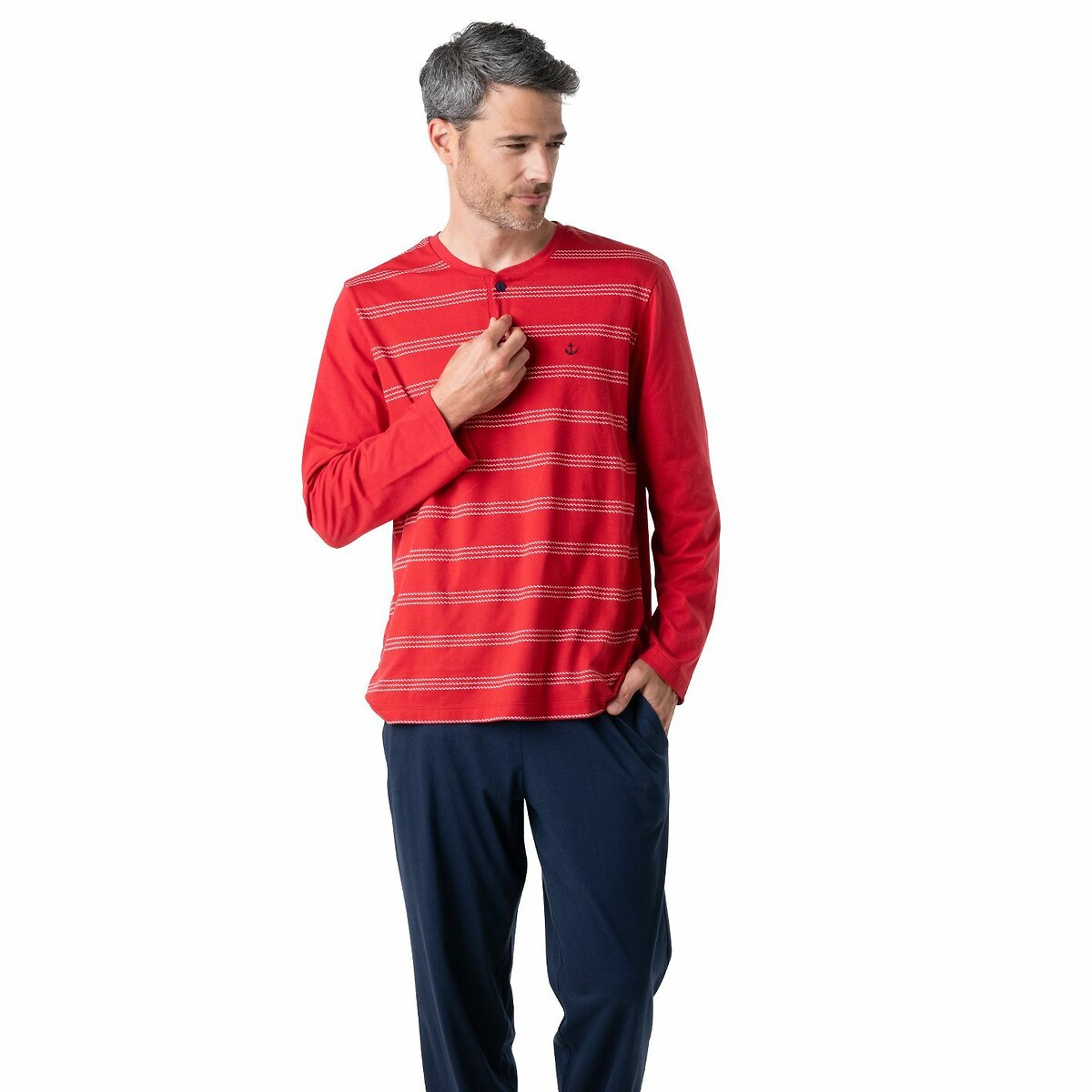 EMINENCE<br>Pijama de algodão com carcela de botões