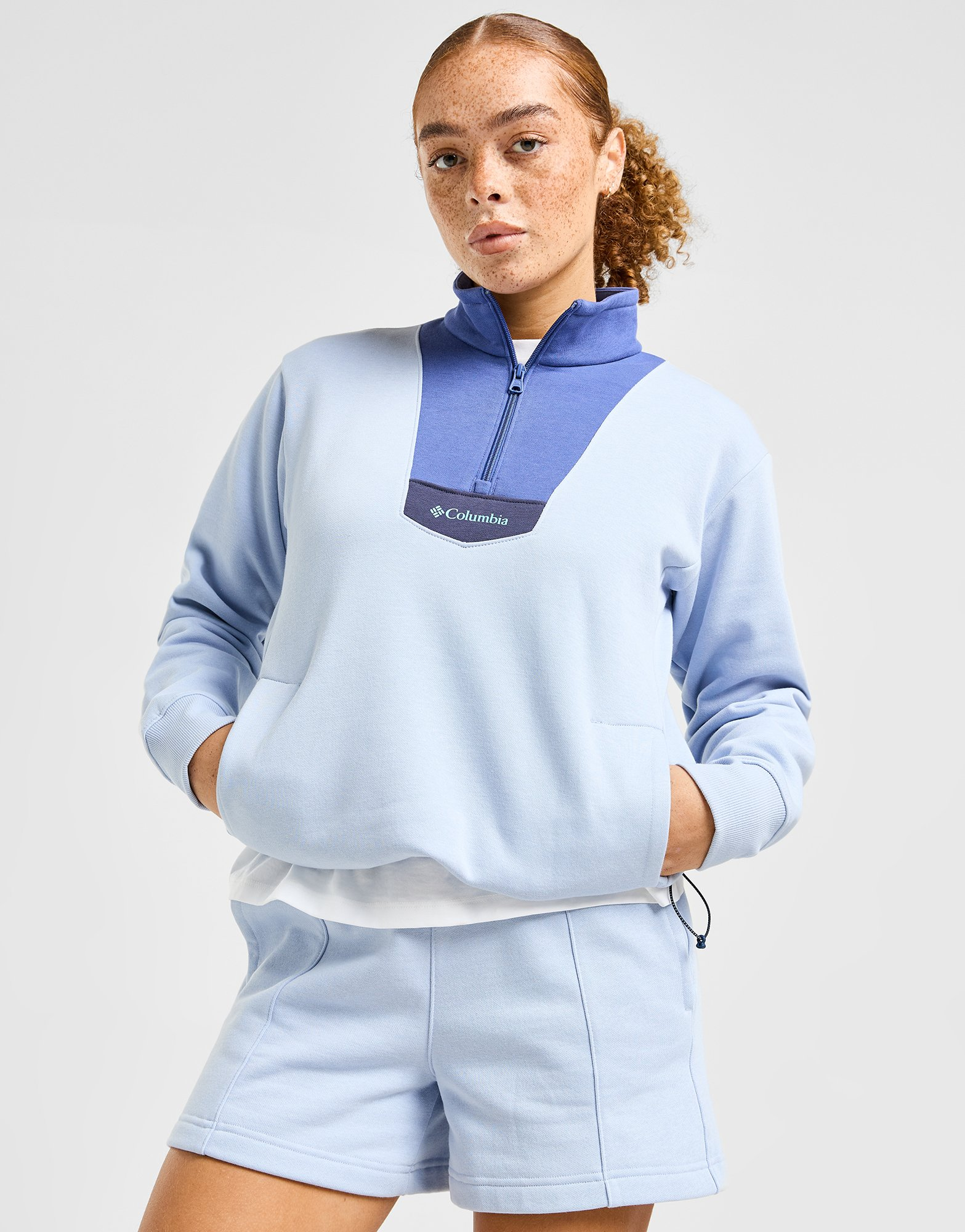 Columbia Sweat Zippé Lodge Femme