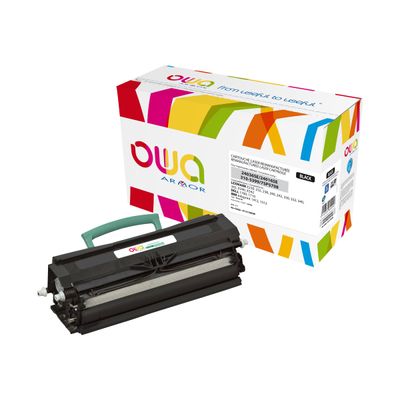 Cartouche laser compatible Lexmark 12A8300 - noir - Owa K12158OW