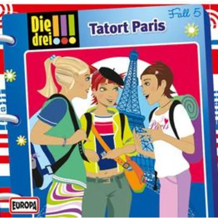 KOSMOS Hörspiel-CD Die drei !!! 5 Tatort Paris