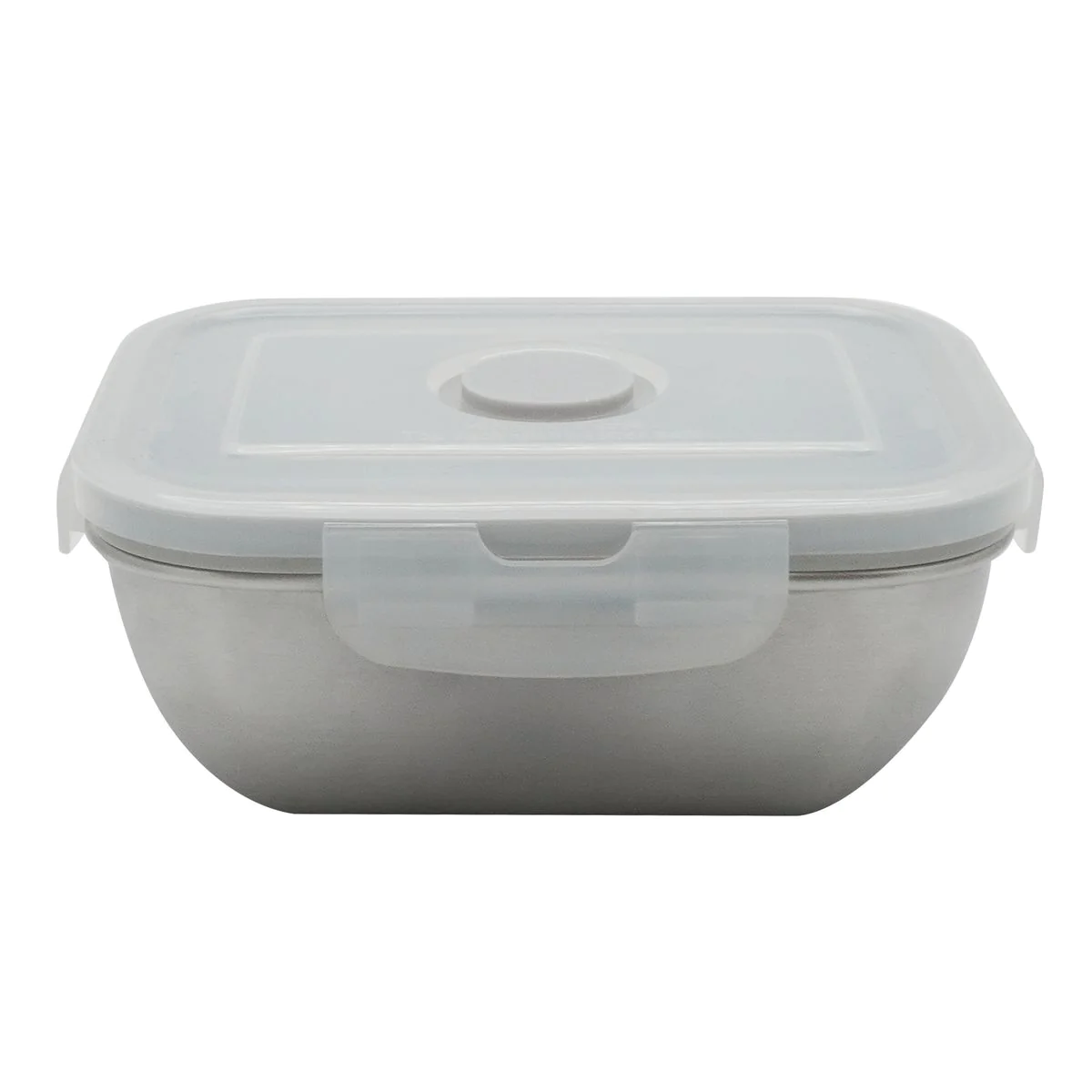Lunch box inox 400 ml allant au microonde avec couvercle Fackelmann