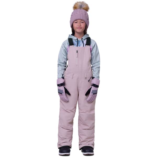 Pantalon snowboard 686 GIRLS SIERRA INSULATED BIB DUSTY MAUVE