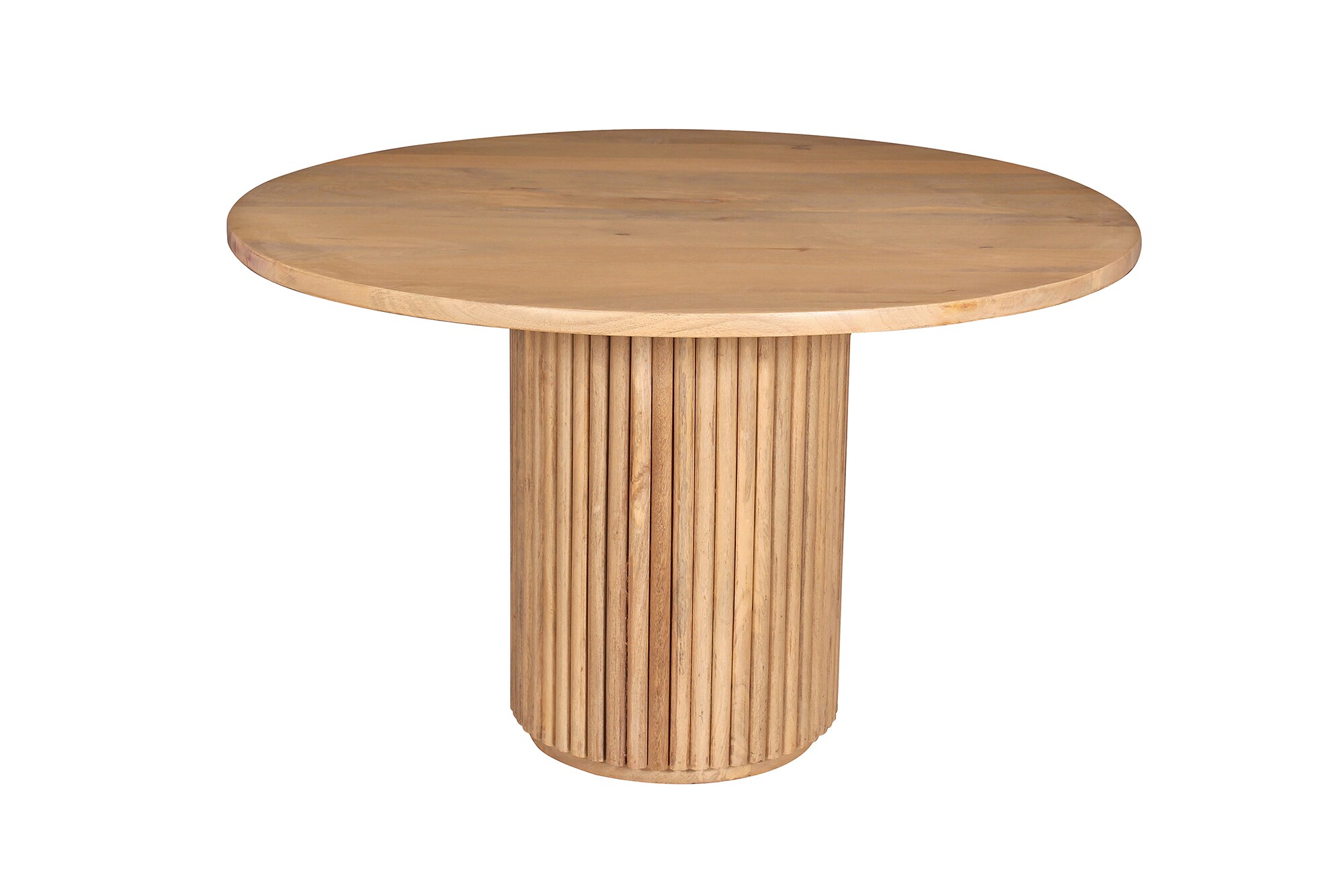 Esstisch 120x120cm Mangoholz Speisetisch Küchentisch Wohnzimmer Tisch rund