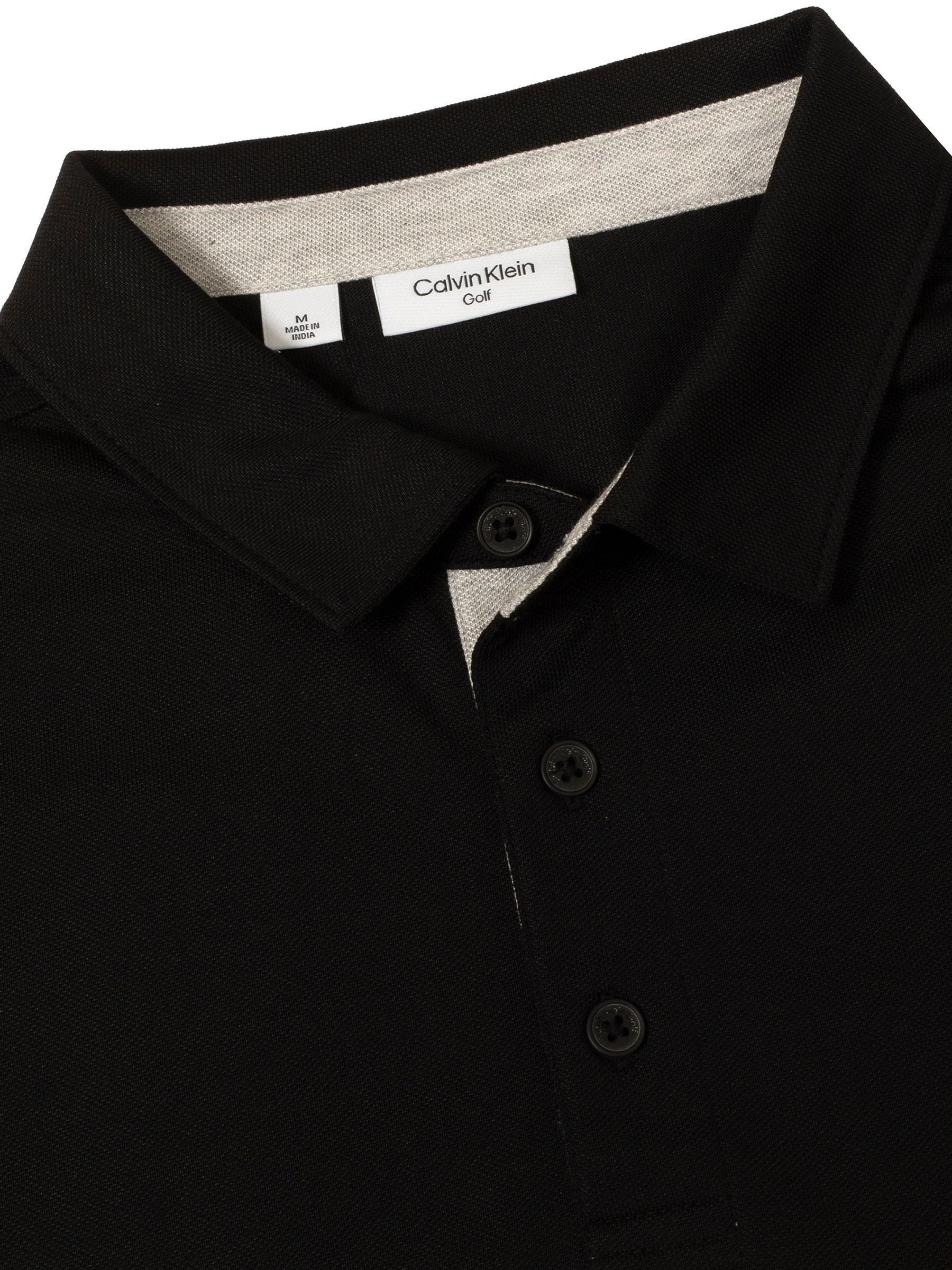 Zwart - Calvin Klein Golf Uni poloshirt