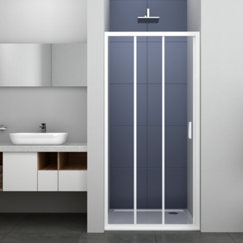 Allibert schuifdeur Happy wit 90x185cm