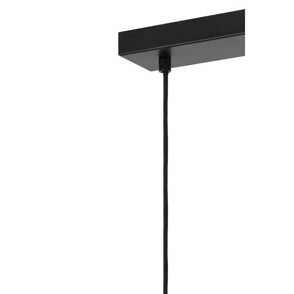 Hanglamp Lekar - Antiek Brons - 5L 110x22x32cm
