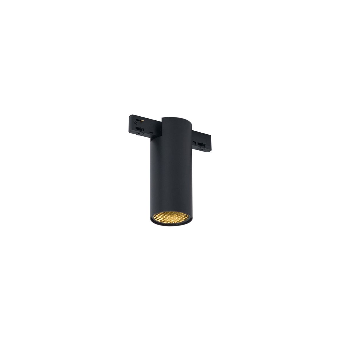 Moderne spot zwart voor railsysteem 1-fase GU10 35mm - Slimline Nubee Honey