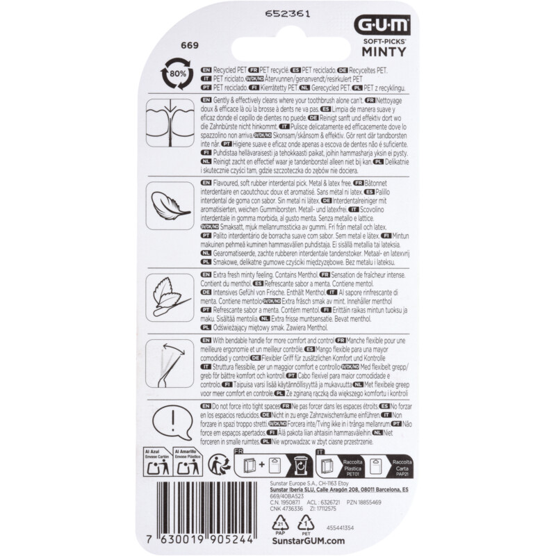 GUM Soft-picks minty cool mint S