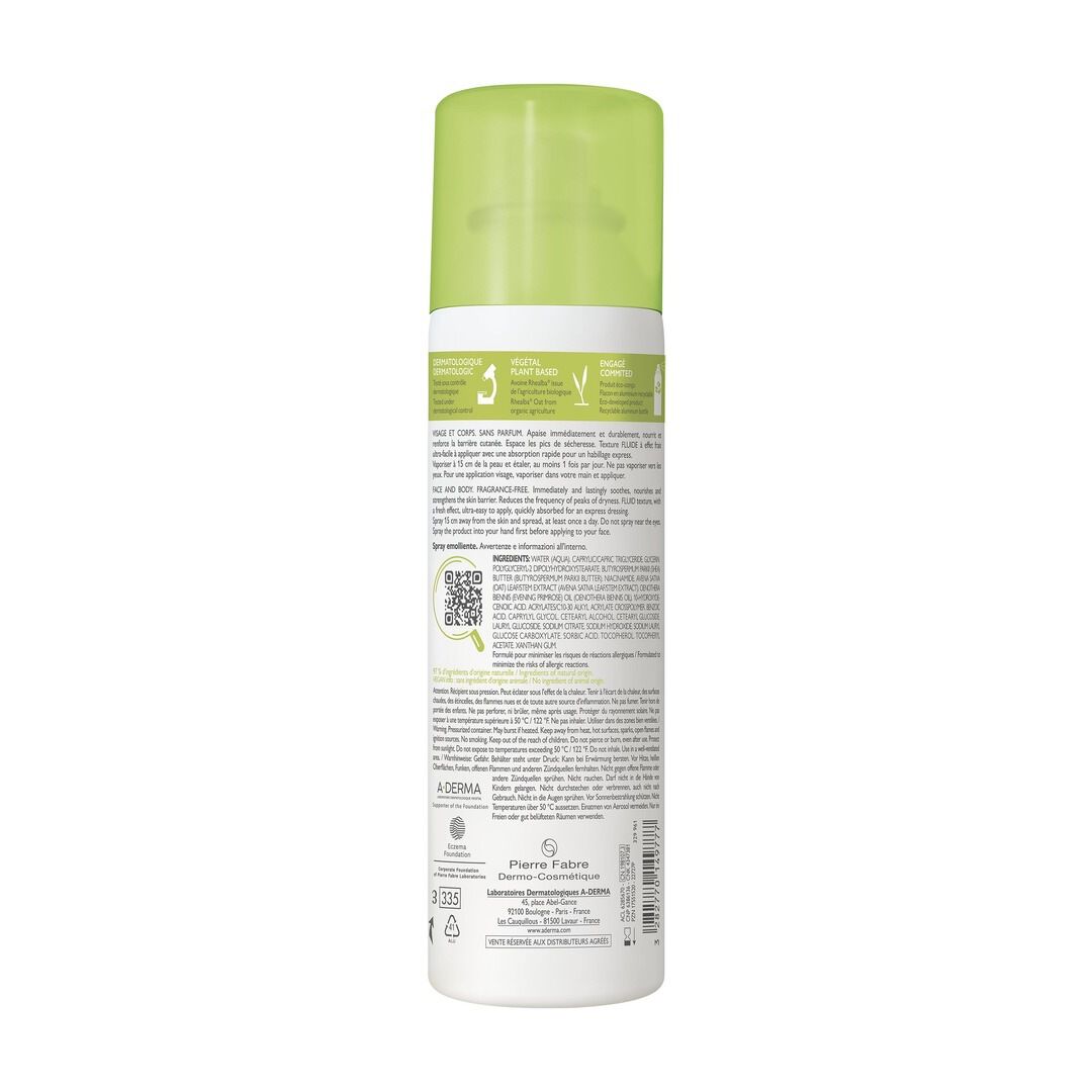 A-Derma Exomega Control Spray Emoliente - 200ml