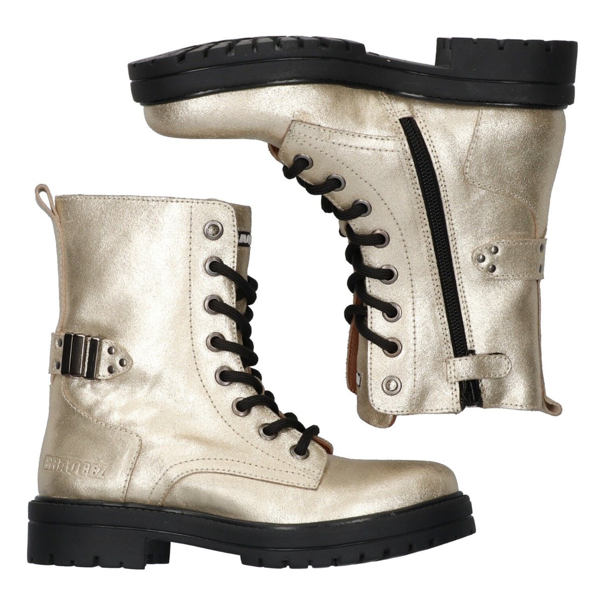 Leah Leap - Veterboots Braqeez Goud