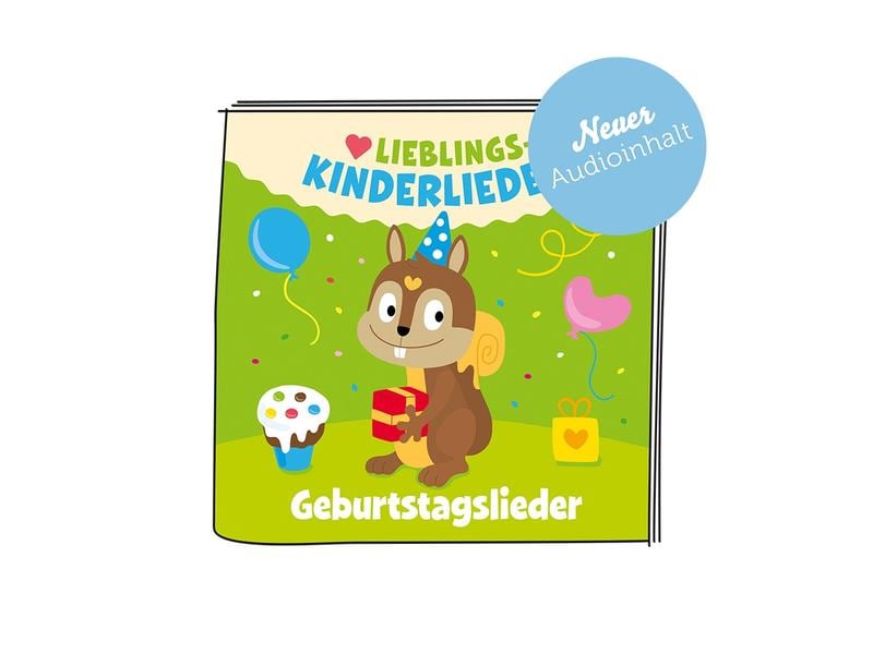 Tonies Hörbuch Lieblings-Kinderlieder – Geburtstagslieder Kinderlieder