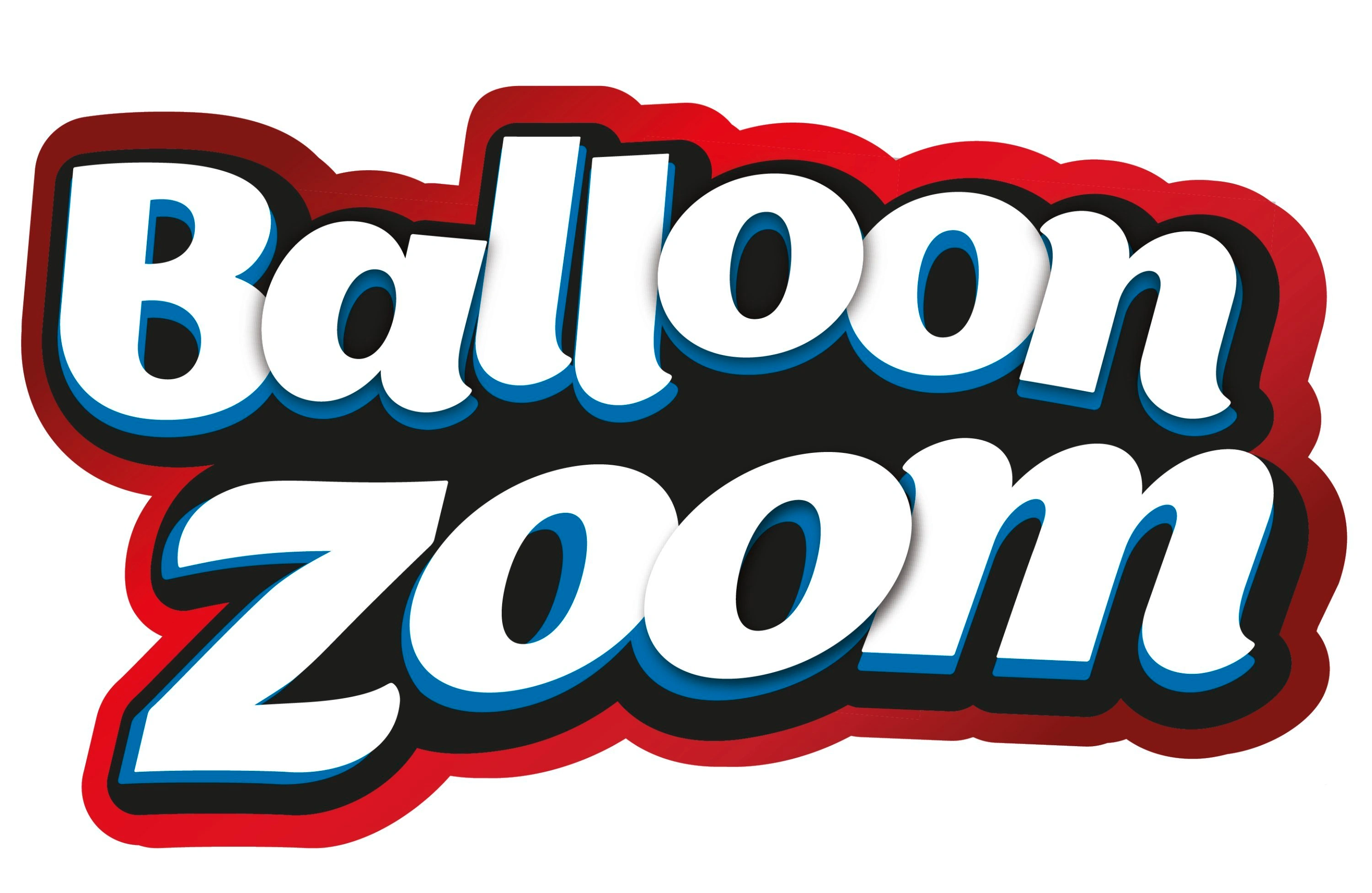 Balloon Zoom - Ballonbetriebenes, fahrendes & fliegendes Spielzeugset