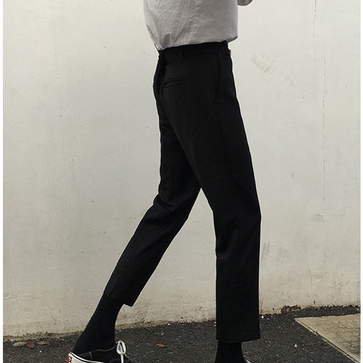 DragonRoad - Cropped rechte broek