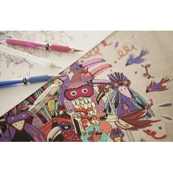 Stylo roller à encre gel SIGNO broad UM153