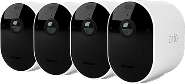 Arlo Pro 5 sikkerhedskamera (hvid/4-pak)
