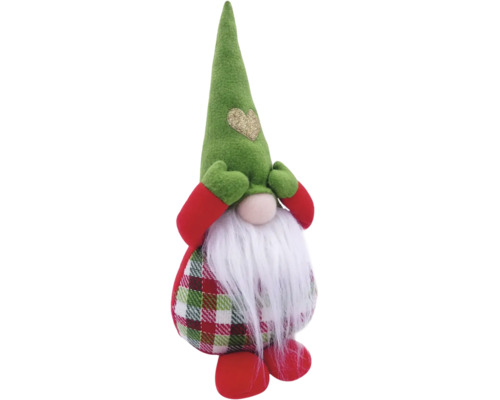 Kerstman Lafiora H 32cm groen