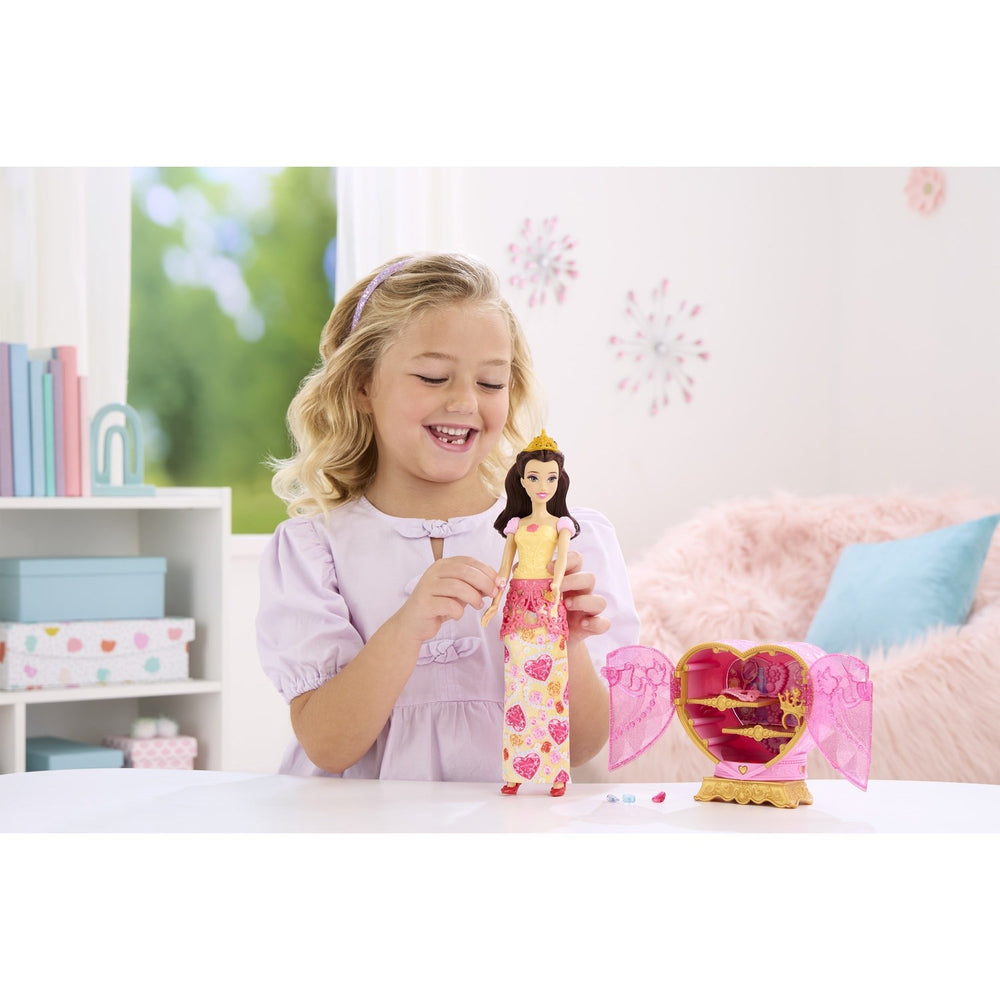 Køb Disney Princess Mode-dukke Afslør Belle