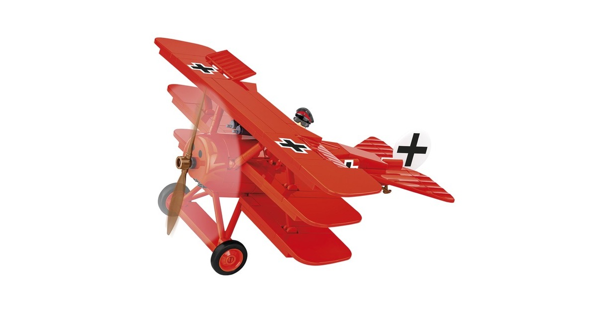 COBIHistorical Collection - Fokker Dr.1 Red Baron Constructiespeelgoed  (Schaal 1:32)