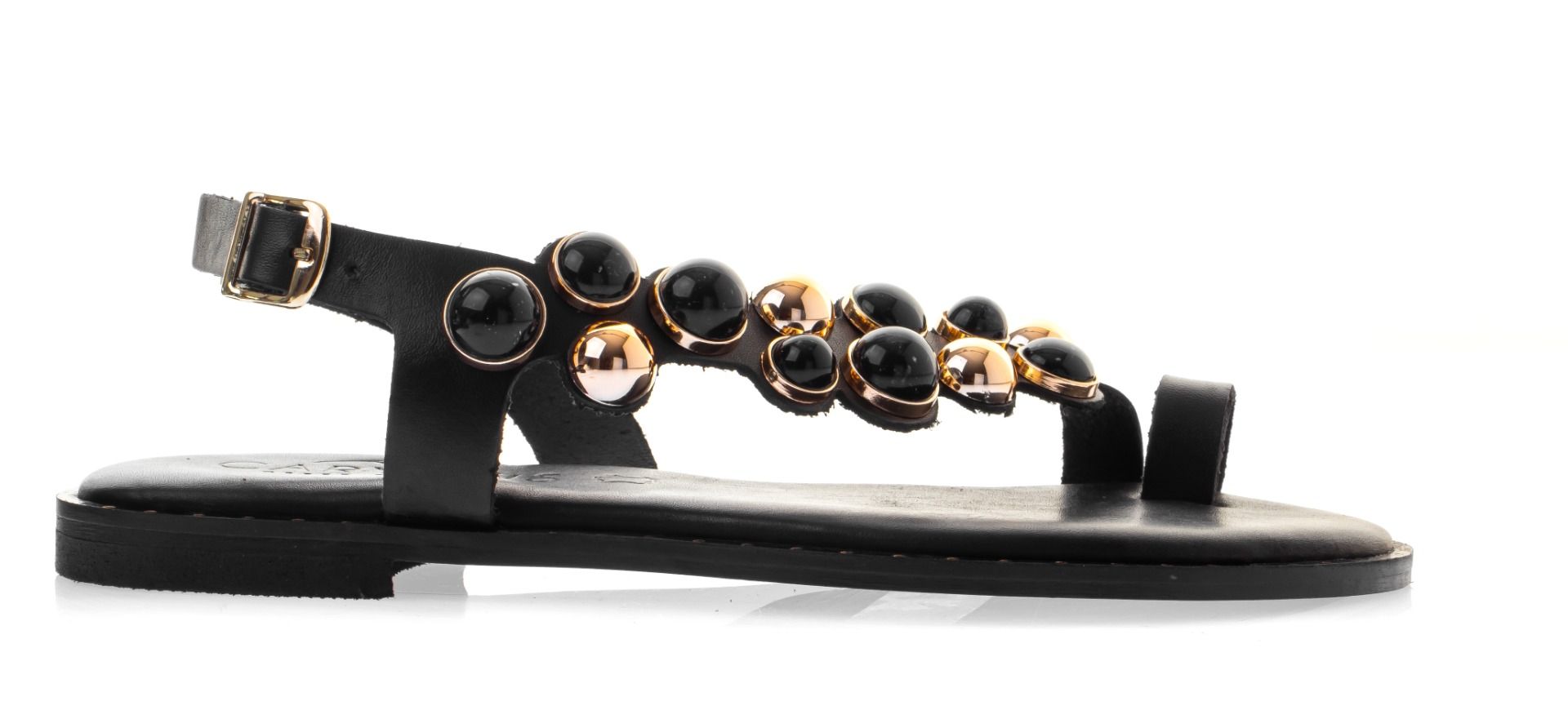 Caryatis Leather Sandals