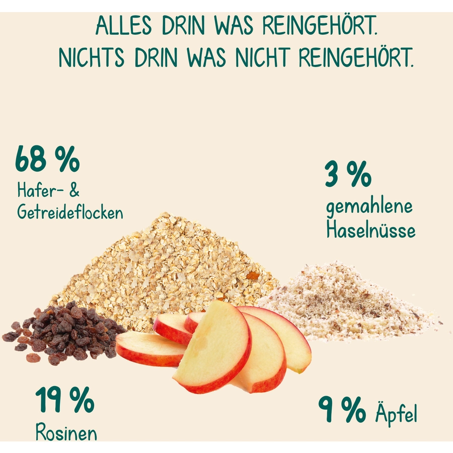 Milupa Kindermüsli Bircher 400 g ab dem 1. Jahr