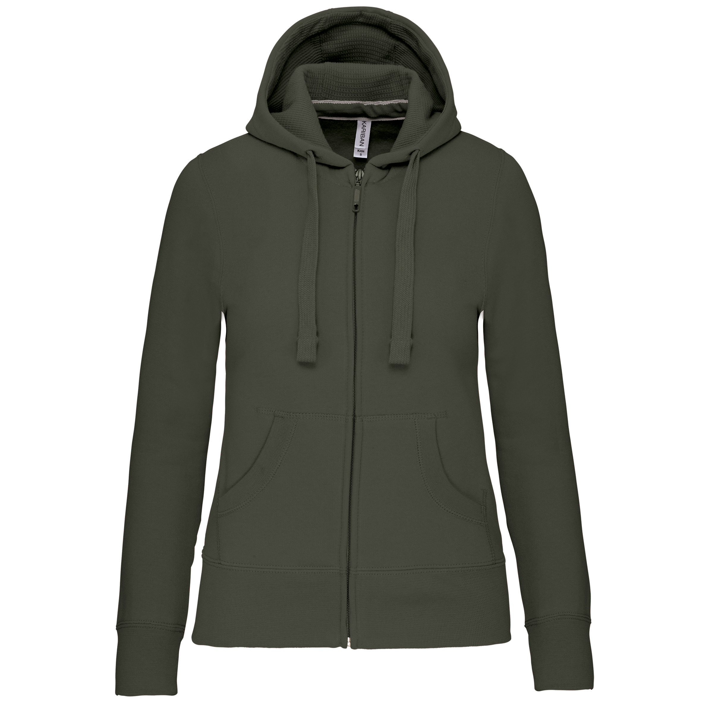 Kariban K464 - Sweat-shirt zippé capuche femme
