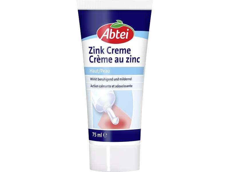 Abtei Salbe Zink Crème 75 ml Hautcreme mit Zink