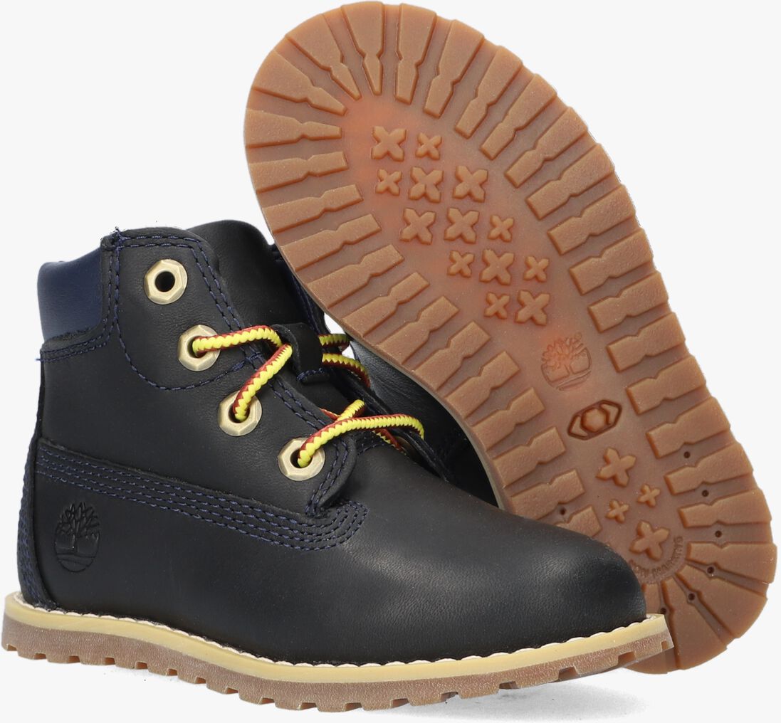 TIMBERLAND blauwe timberland veterboots pokey pine 6in boot kids
