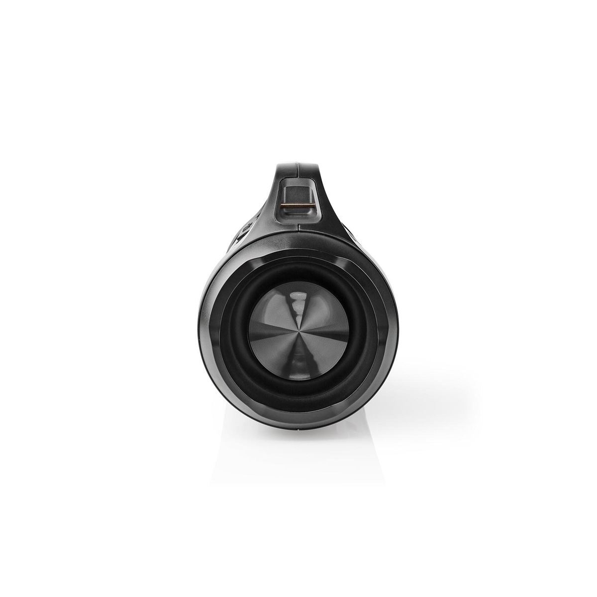 Nedis Bluetooth® Party Boombox | 6 timer | 2.0 | 120 W | Media avspilling: AUX / Micro SD / USB | IPX5 | Linkable | Bære håndtak | Party lys | Sort