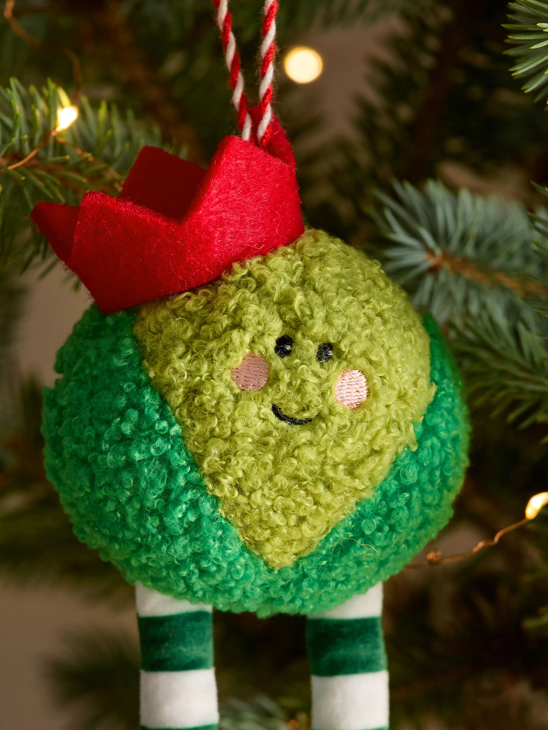 Novelty pluchen Kerstmis bal