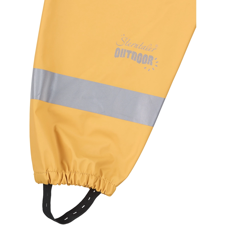 Sterntaler Regenträgerhose ungefüttert mittelgelb