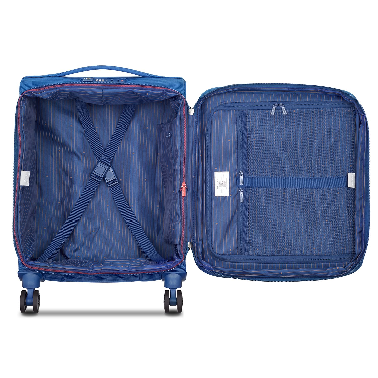 Delsey Montmartre Air 2.0 Cabin Trolley 55/40 Expandable blue