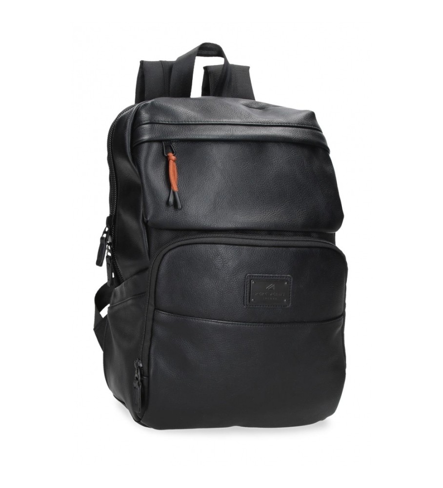 Mochila para laptop Pepe Jeans Egham preta