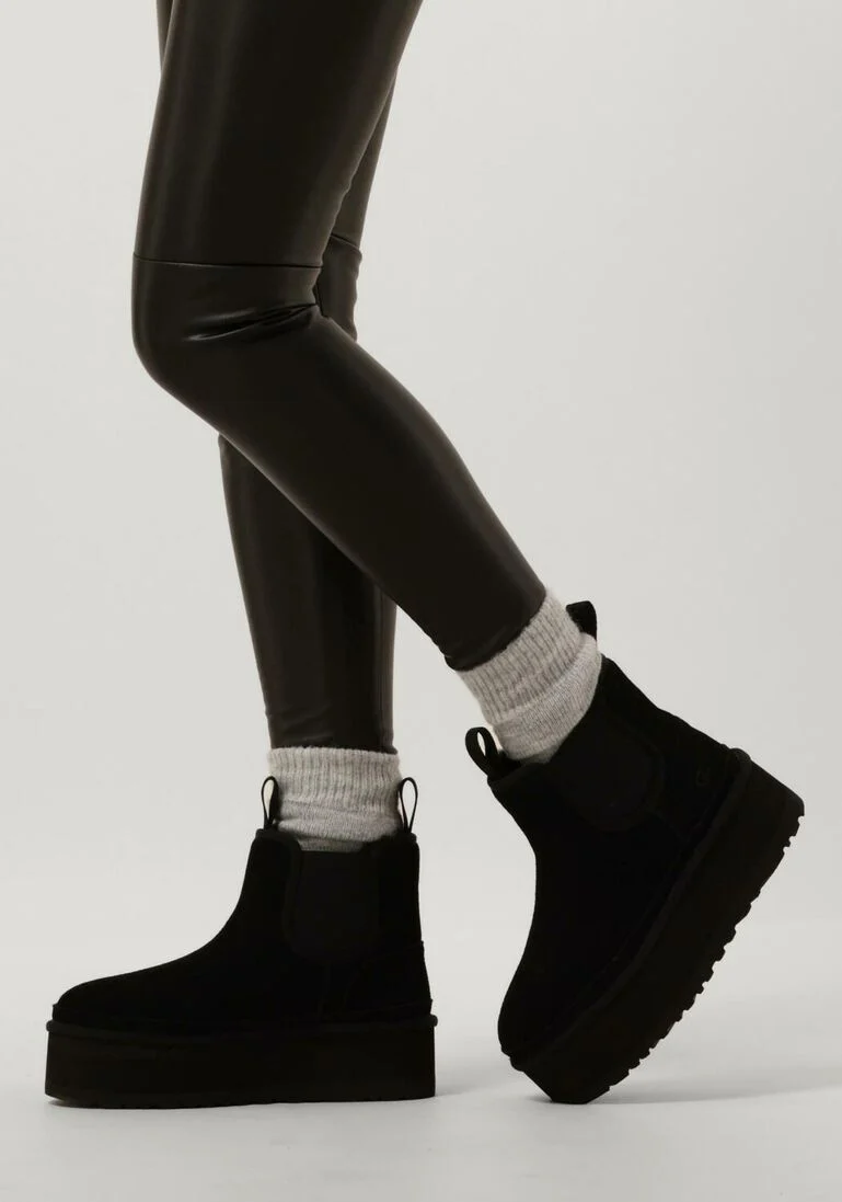 UGG zwarte ugg chelsea boots w neumel platform chelsea