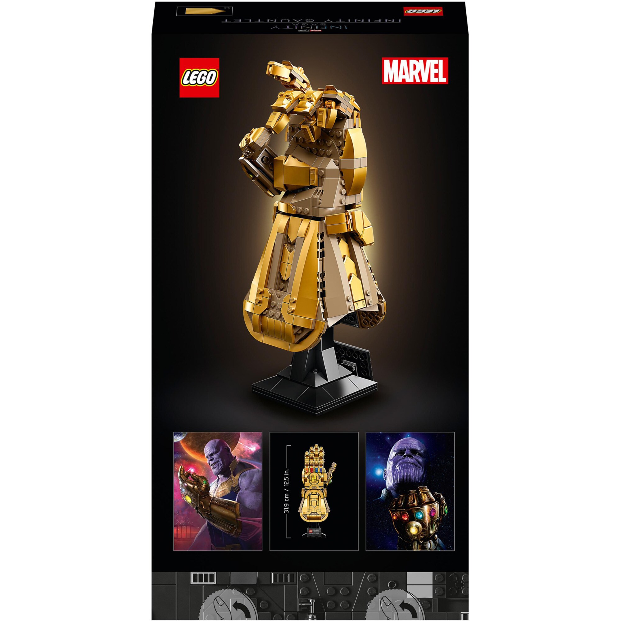 LEGO Konstruktionsspielzeug Marvel Super Heroes Infinity Handschuh