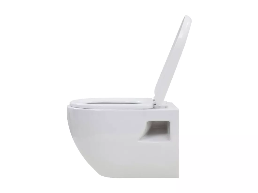 WC suspendu en céramique blanche 36 x 50 x 41.5 cm 02_0003591