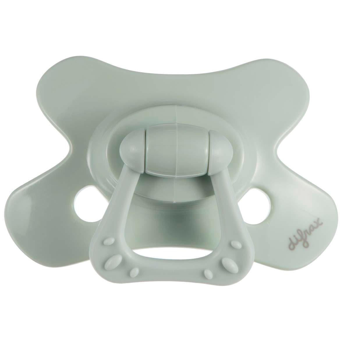 Difrax fopspeen Dental Pure 6+ maanden groen