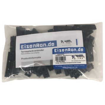 Terrasplankverbinder 50 stuks